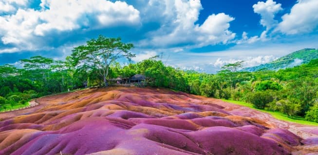 Chamarel 7-Coloured Earths