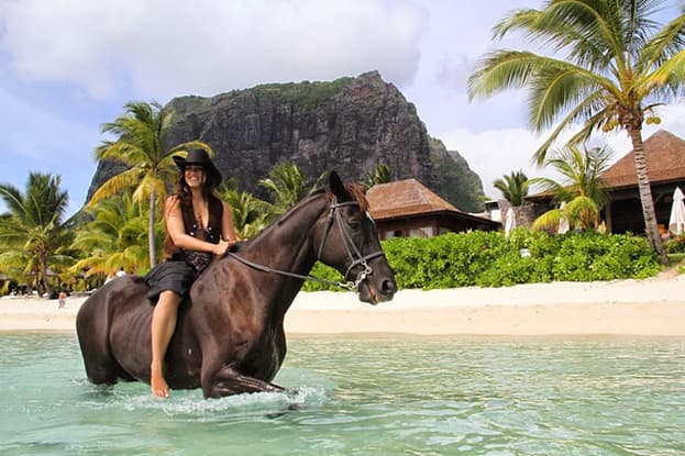 Horse Riding on the Beach — Activity in Mauritius